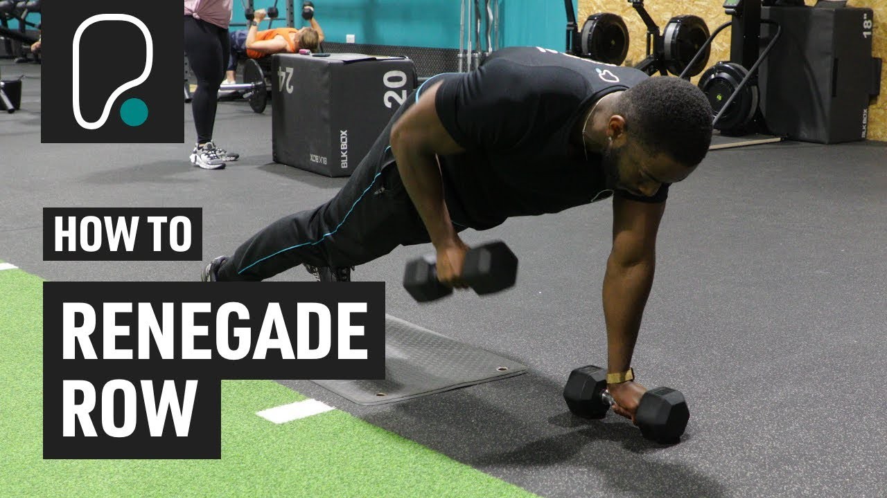 Dumbbell Renegade Row