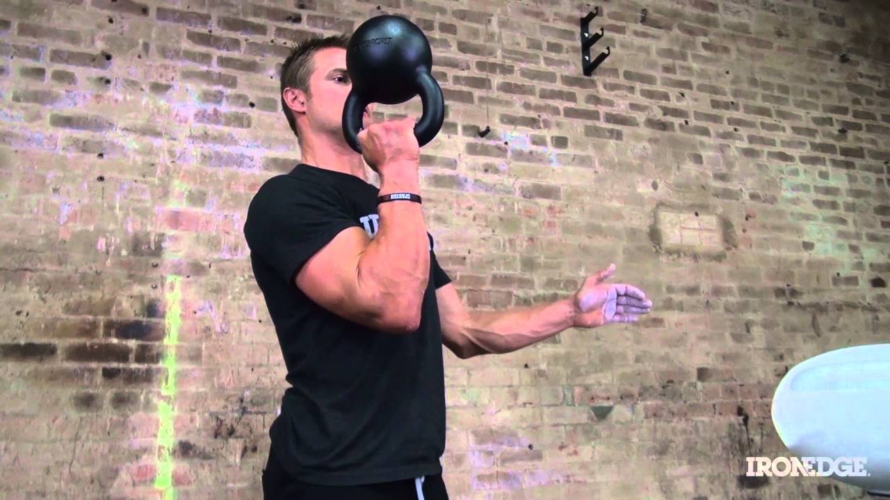 Kettlebell Bottoms-Up Press