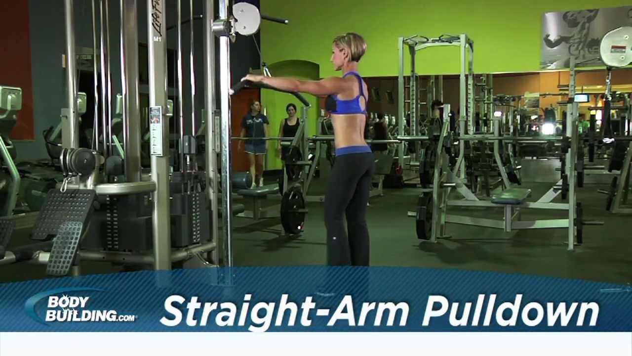Straight-Arm Pulldown