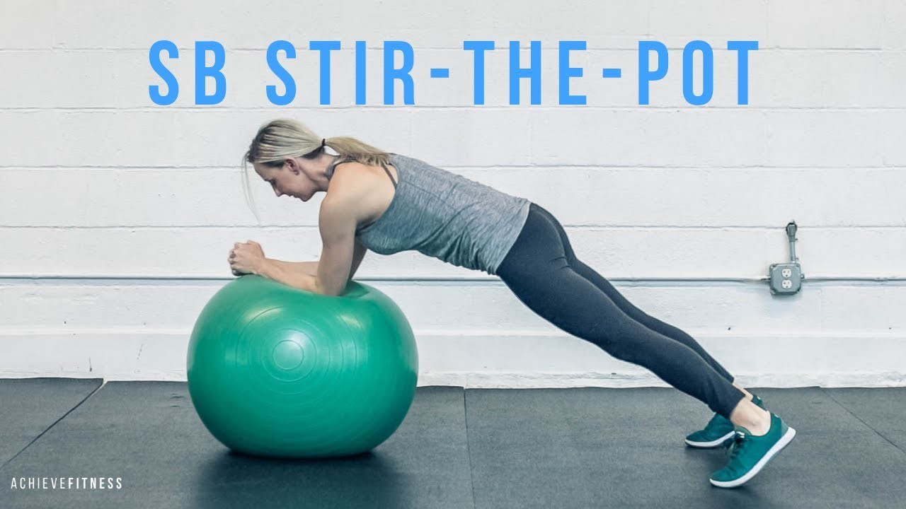 Swiss Ball Stir-the-Pot